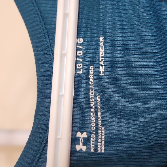 Teal UnderArmour Tanktop - Picture 3 of 4